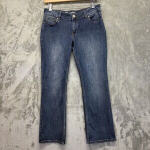 Wrangler Women's Bootcut Jeans Sz 13 Mid Rise Cowgirl‎ Western Stretch